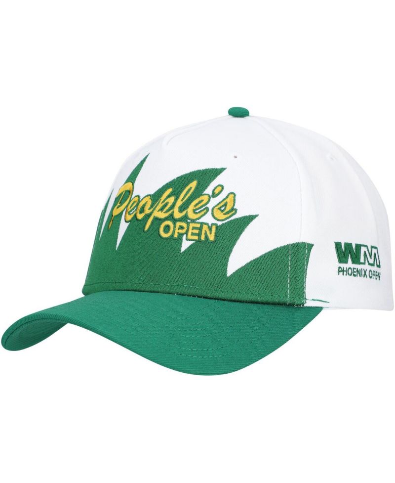 Men's White WM Phoenix Open Retro Adjustable Hat
