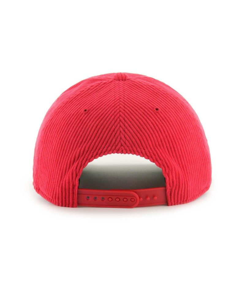 Men's Red Washington Nationals Corduroy Hitch Adjustable Hat