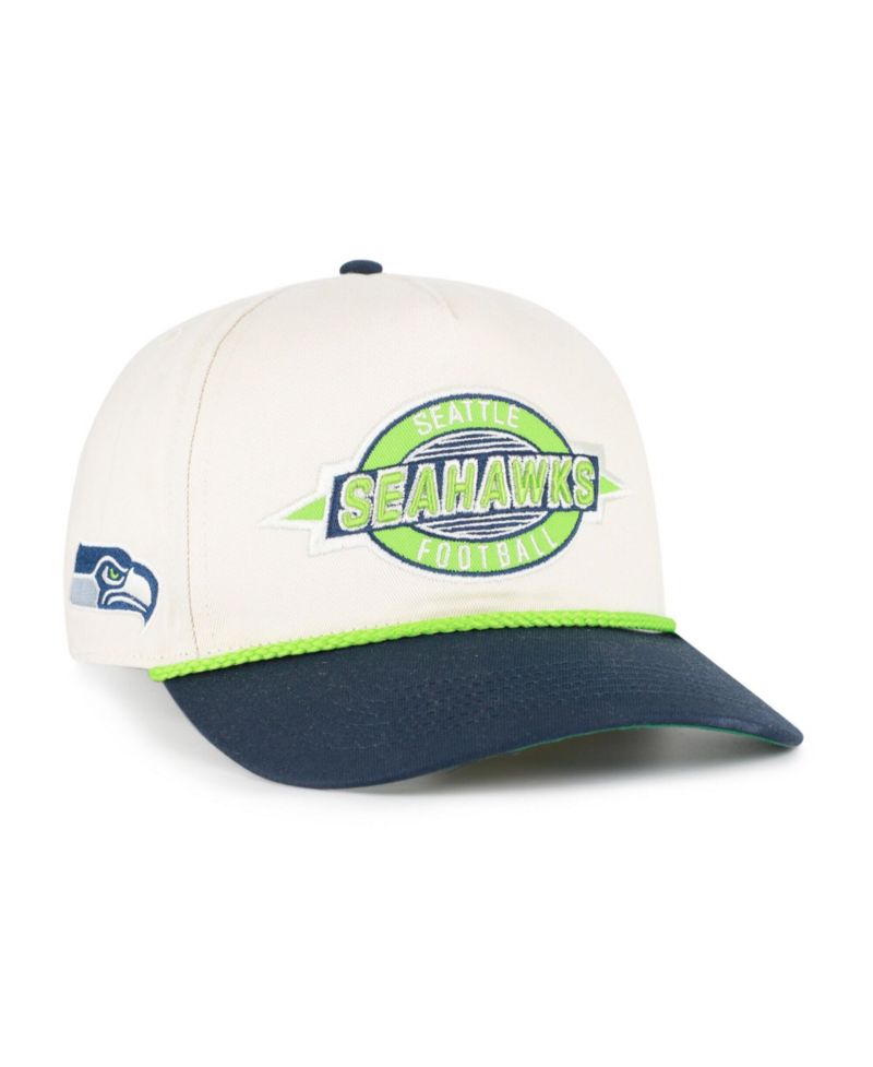 Men's Natural Seattle Seahawks Frame Out Two Tone Hitch Adjustable Hat
