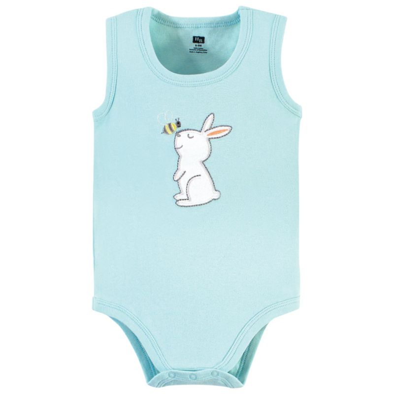 Baby Boys Hudson Unisex 5Pk Sleeveless Bodysuits