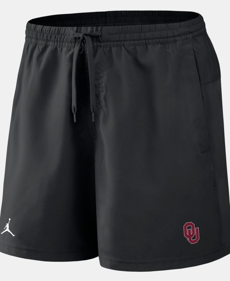 Men's Black Oklahoma Sooners Primary Logo Form Shorts