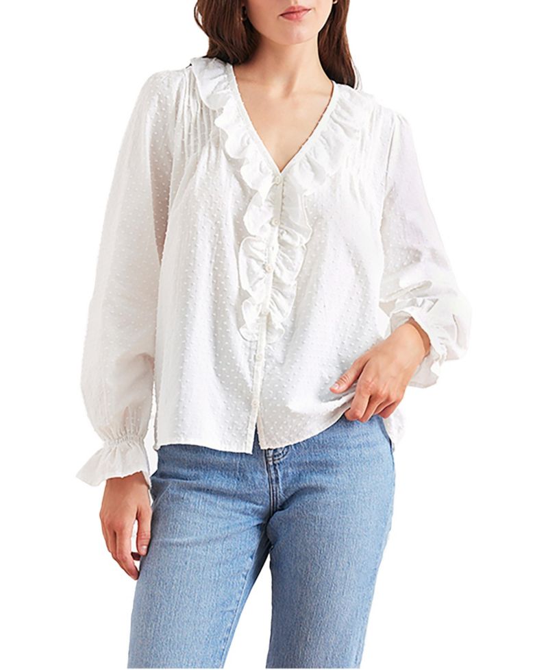 Women's Cotton Long Sleeve Chloe Shirt in