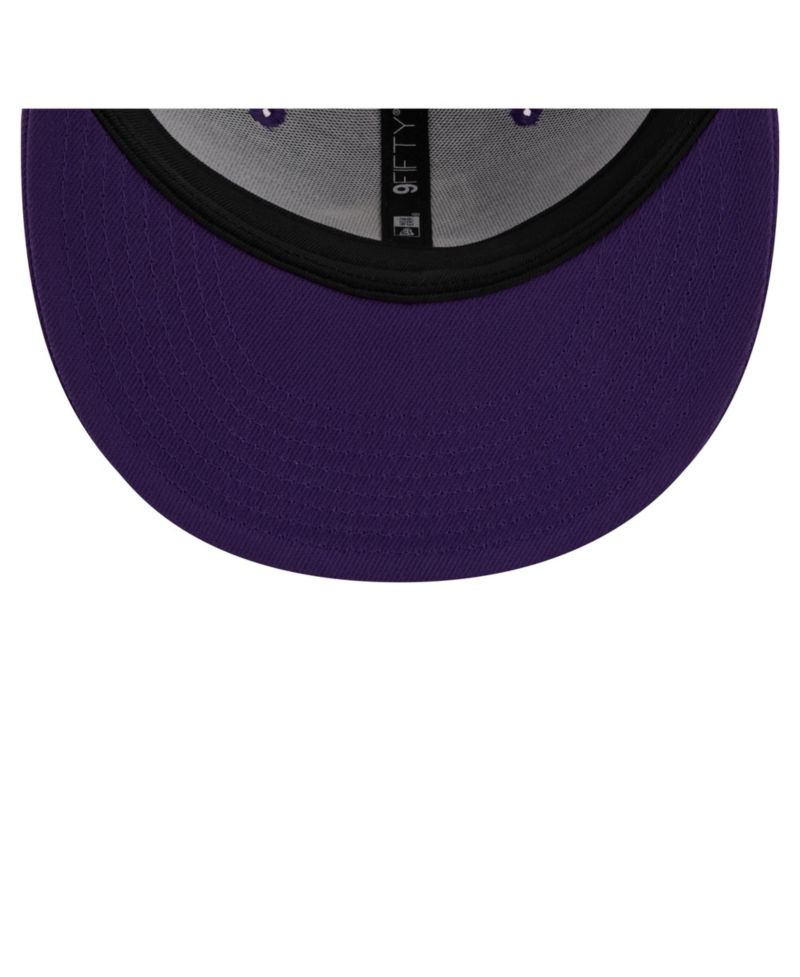 Men's Purple Minnesota Vikings Core Team 9FIFTY Trucker Snapback Hat