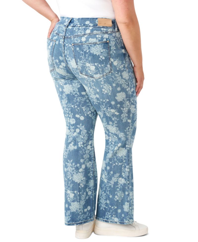 Plus Size Tummyless Bootcut Jeans