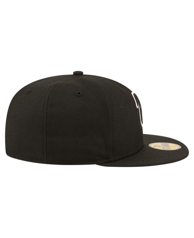 Men's Black Atlanta Falcons 59FIFTY Fitted Hat
