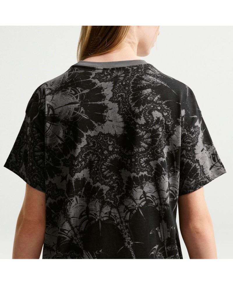 Big Boys and Girls Gray Netherlands National Team Allover Print T-Shirt