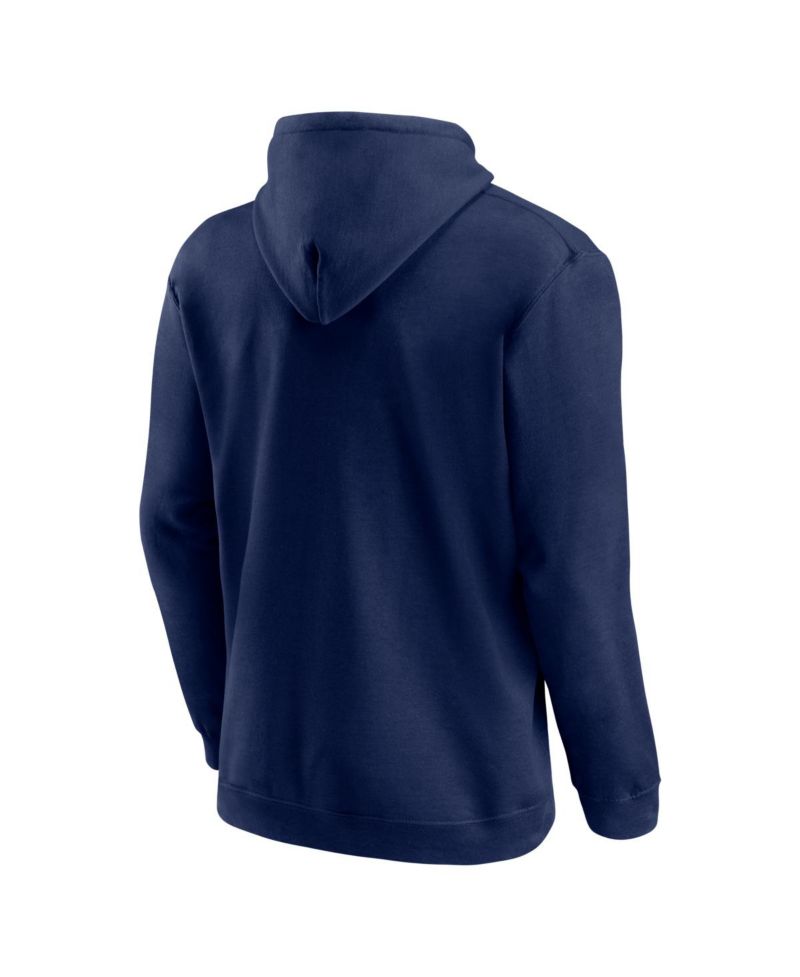 Men's Navy Seattle Mariners Wordmark Hoodie
