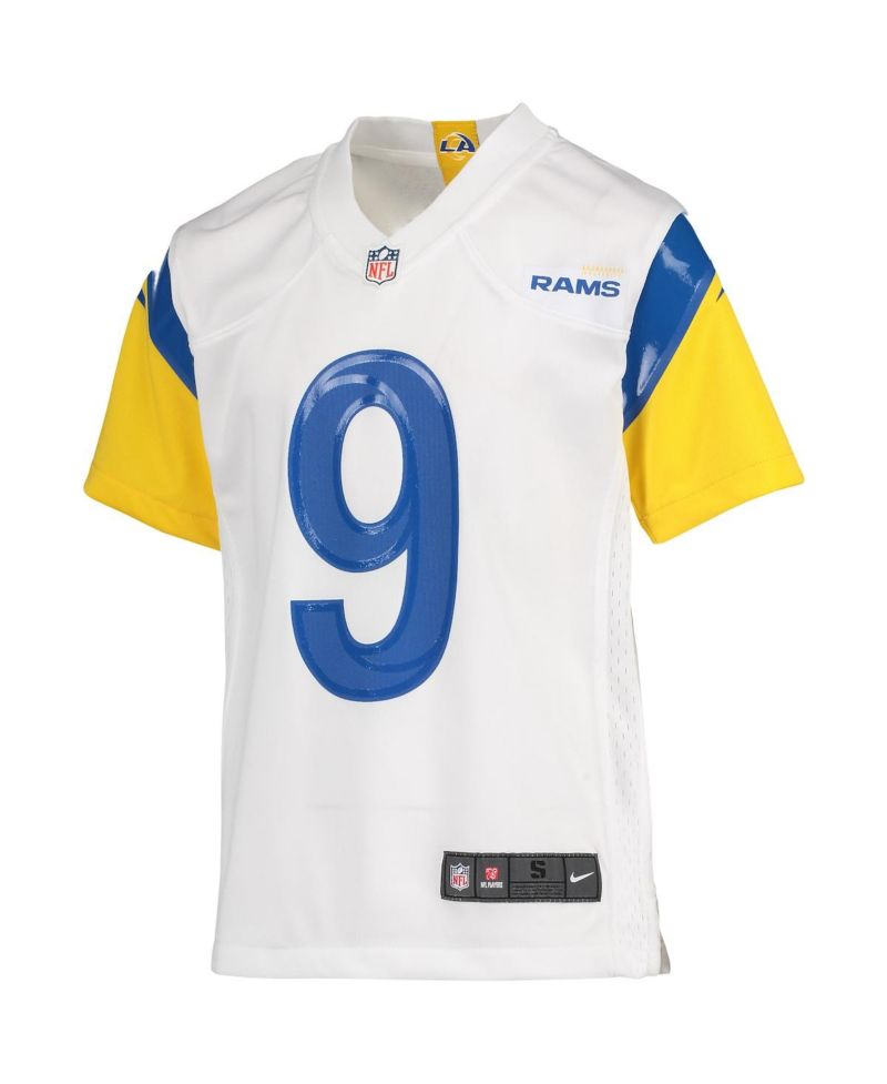 Big Boys Matthew Stafford Bone Los Angeles Rams Game Jersey