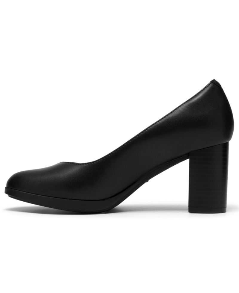 Women's Bayla Rae Block-Heel Round-Toe Comfort Pumps