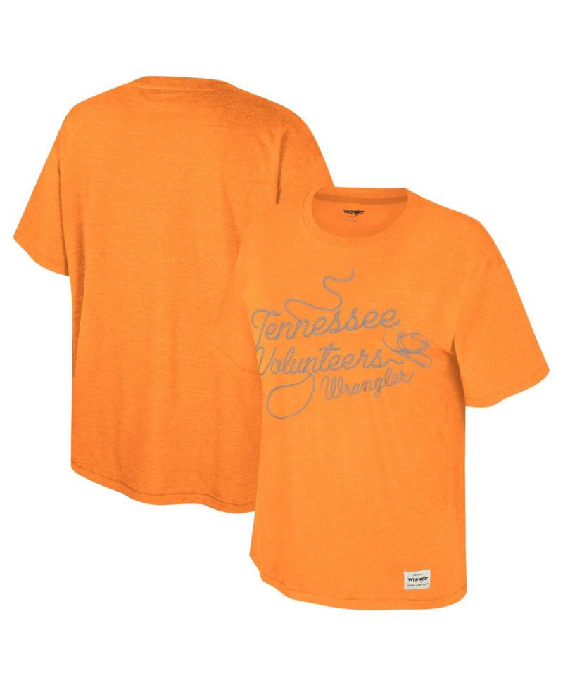 x Wrangler Women's Tennessee Orange Tennessee Volunteers Lasso Oversized T-Shirt