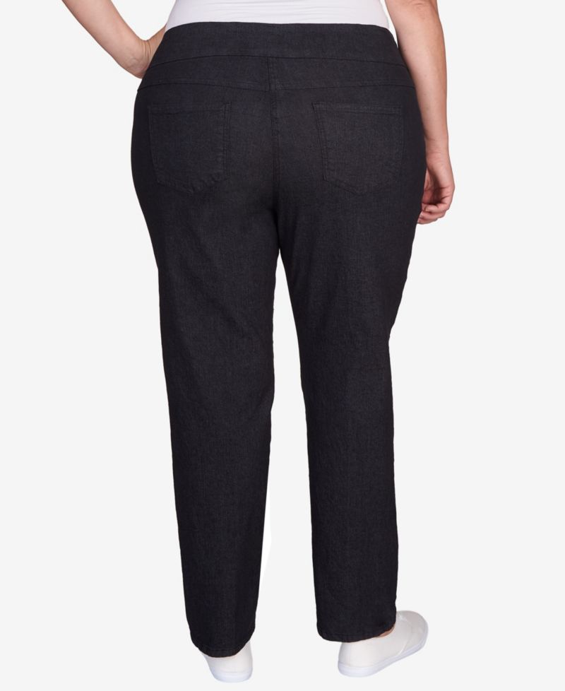 Plus Size Pull On Denim Pants