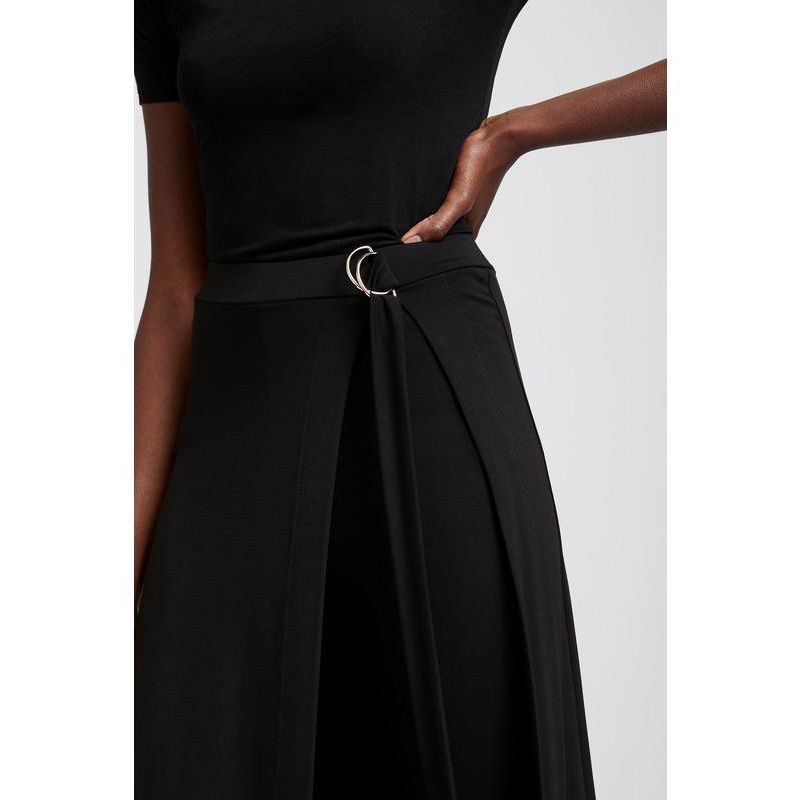 Women's Waverly Sash-Belt Skirted Jersey Pants