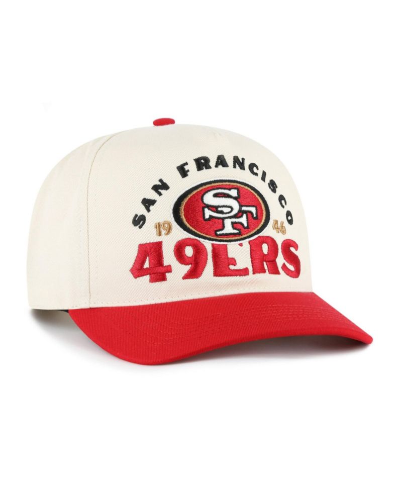 Men's '47 Natural San Francisco 49ers Arcitext Hitch Adjustable Hat
