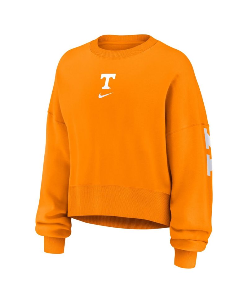 Women's Tennessee Orange Tennessee Volunteers Oversized Phoenix Pullover Sweatshirt