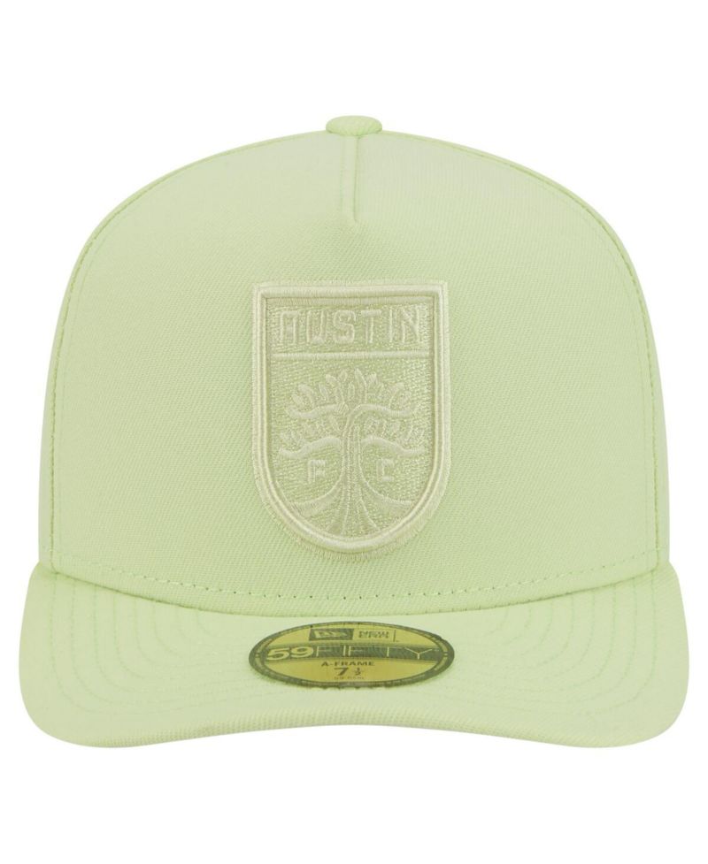 Men's Green Austin FC Color Pack A-Frame 59FIFTY Fitted Hat