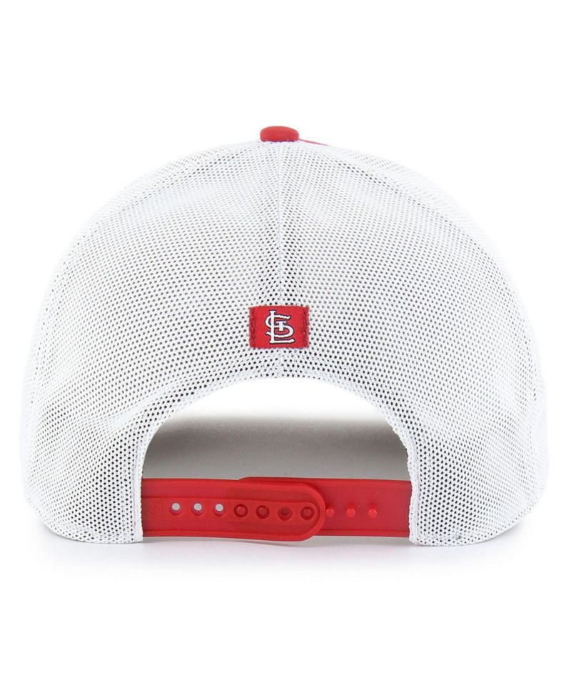 47 Brand Men's Red/White St. Louis Cardinals Fairway Trucker Adjustable Hat