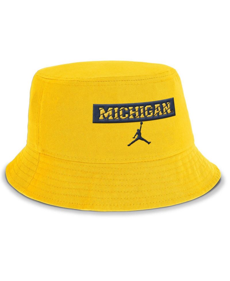 Men's Maize Michigan Wolverines Apex Bucket Hat