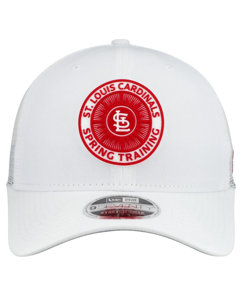 Men's White St. Louis Cardinals 2026 Spring Training Fan Pack 9SEVENTY Adjustable Trucker Hat