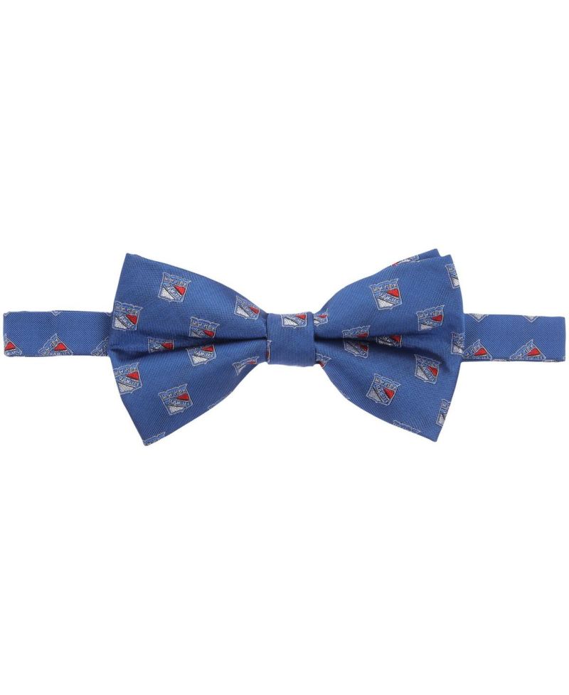 Men's Blue New York Rangers Repeat Bow Tie
