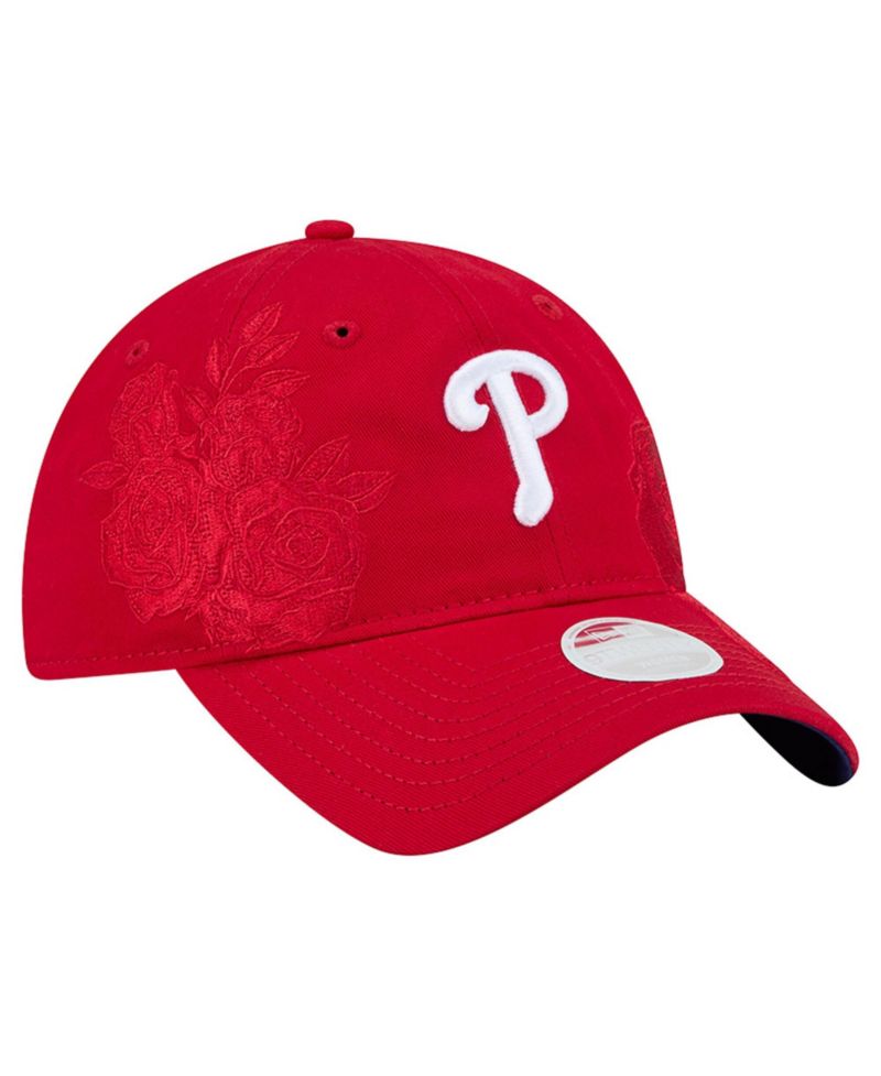 Women's Red Philadelphia Phillies Roses 9TWENTY Adjustable Hat