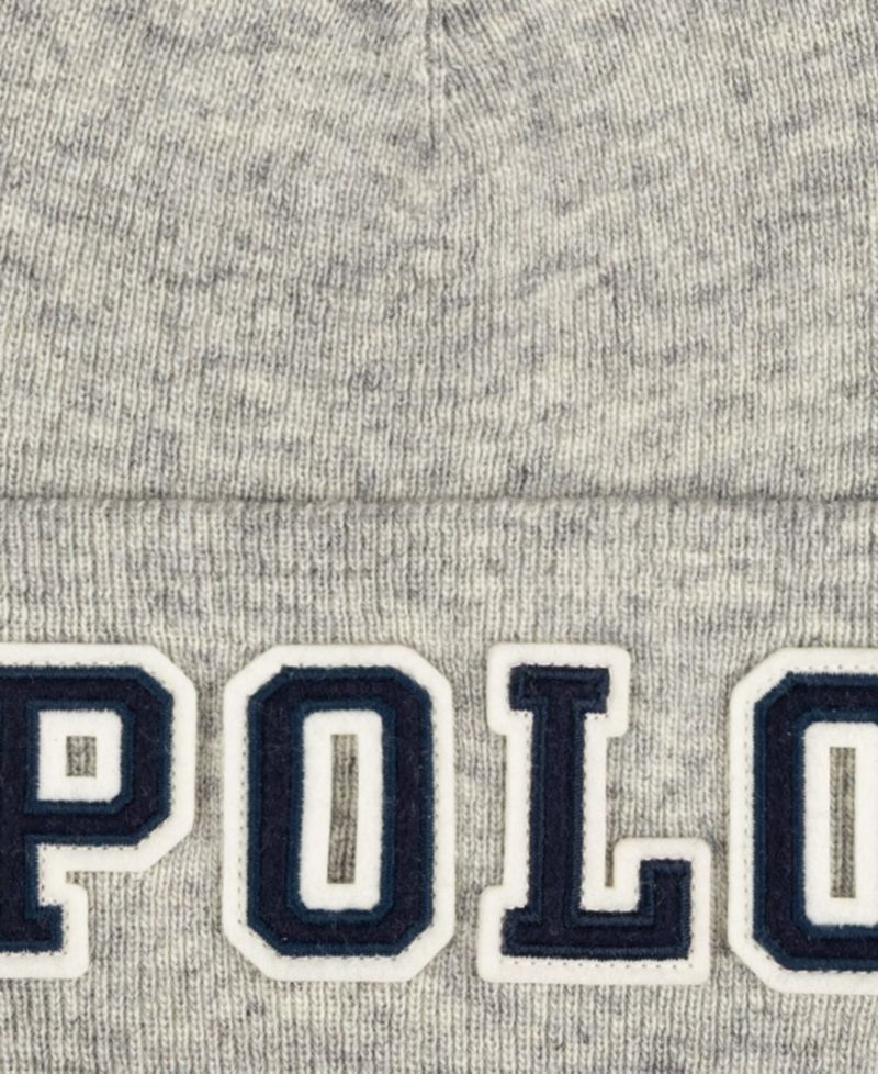 Men's Polo Patch Beanie Hat
