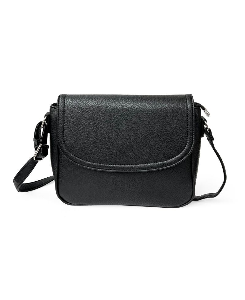 Ladies Crossbody Bag with Front Flap