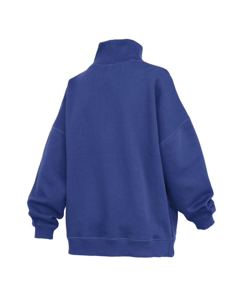 Women's Royal Florida Gators Oversized Mock Neck Sweatshirt