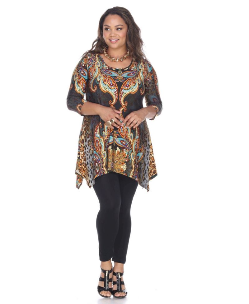 Plus Marlene Tunic Top