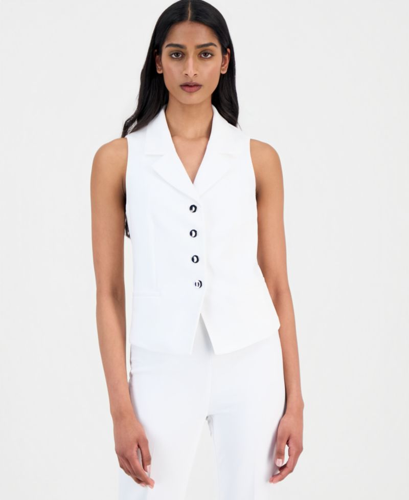 Women's Four-Button Notch-Lapel Vest