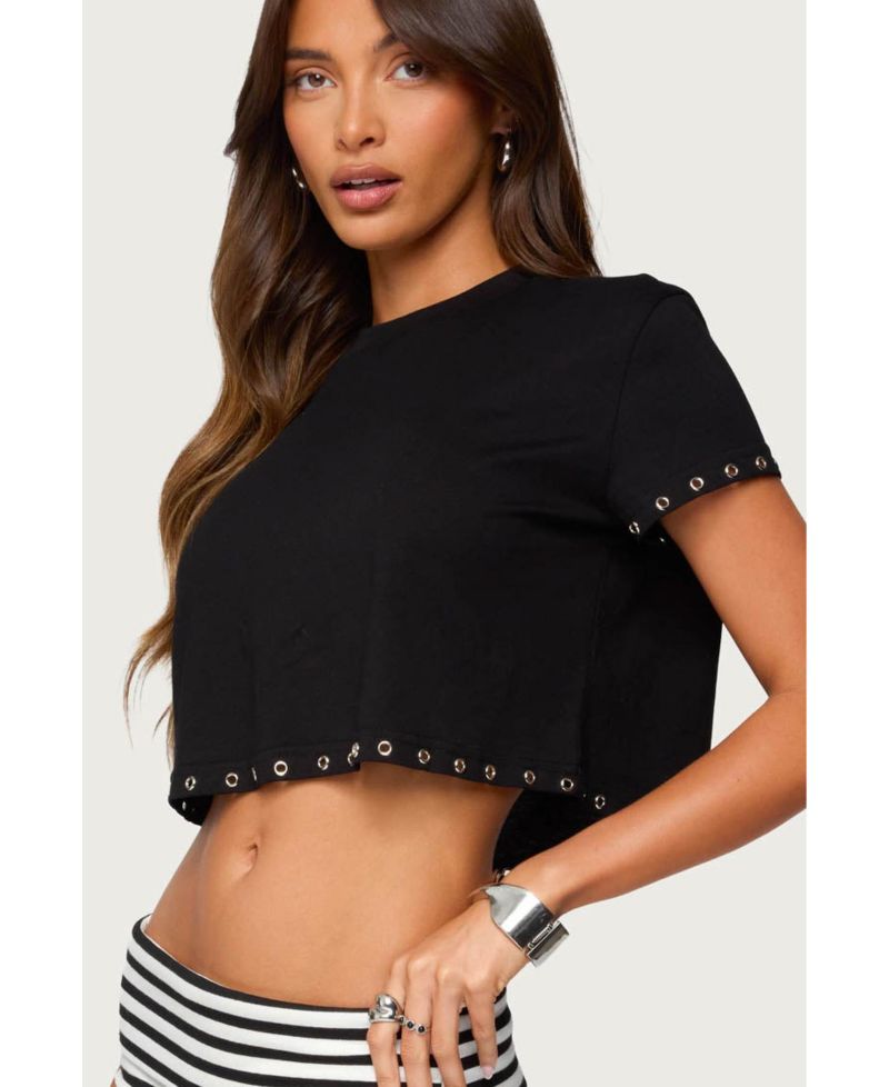Women's Helsa Grommet T Shirt