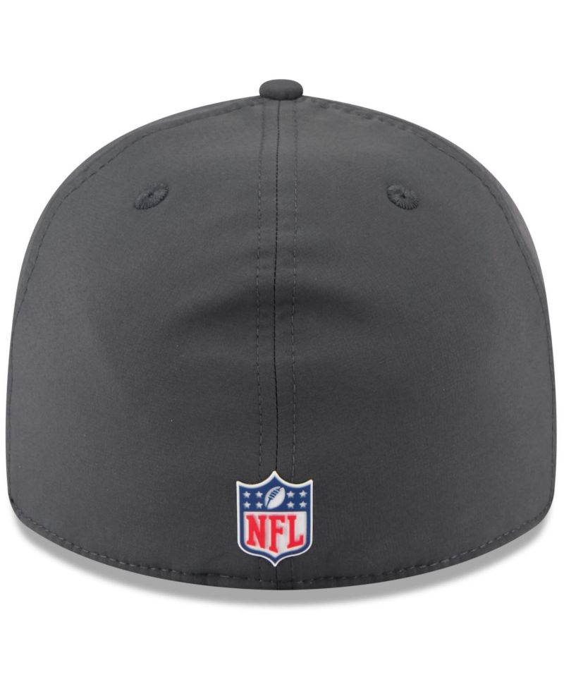 Men's Charcoal Kansas City Chiefs 2025 Sideline Cold Weather Retro Crown 59FIFTY Fitted Hat