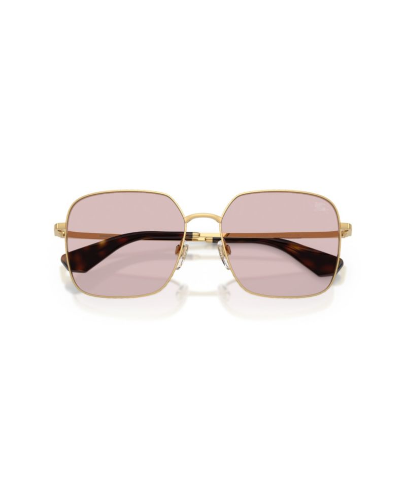 Women's Square Metal Sunglasses BE3180