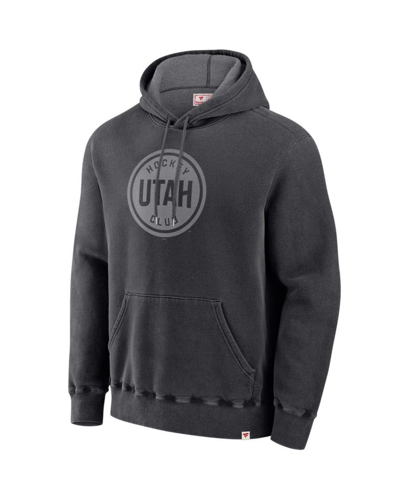 Men's Black Utah Hockey Club Made in Canada Pullover Hoodie