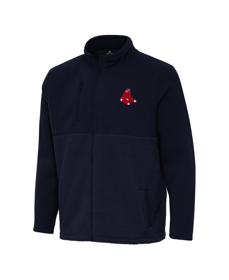 Men's Navy Boston Red Sox Daily Fused Full-Zip Jacket