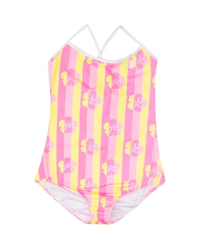 Girls One Piece Swim Set
