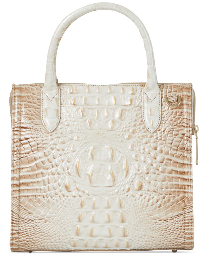 Caroline Melbourne Medium Leather Satchel Bag