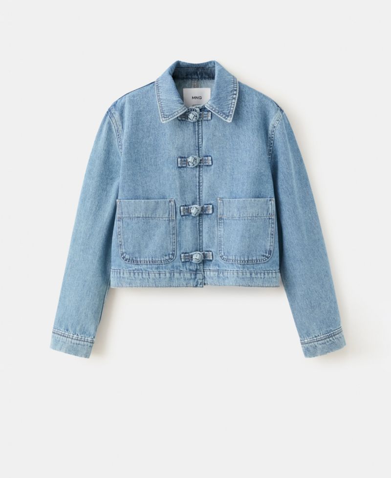 Women's Toggle Detail Denim Jacket