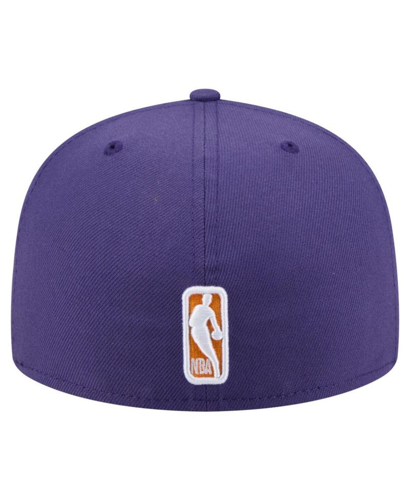 Men's Purple Phoenix Suns State Stitch 59FIFTY Fitted Hat