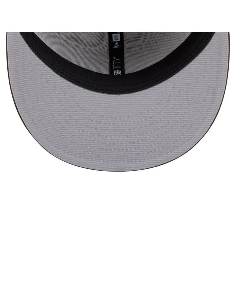 Men's Light Brown/Dark Brown Buffalo Bills Two-Tone Walnut 59FIFTY Fitted Hat