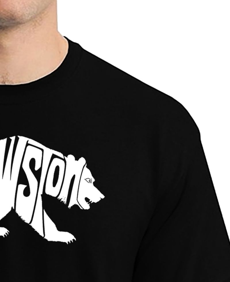 Men's Yellowstone Bear Word Art T-Shirt