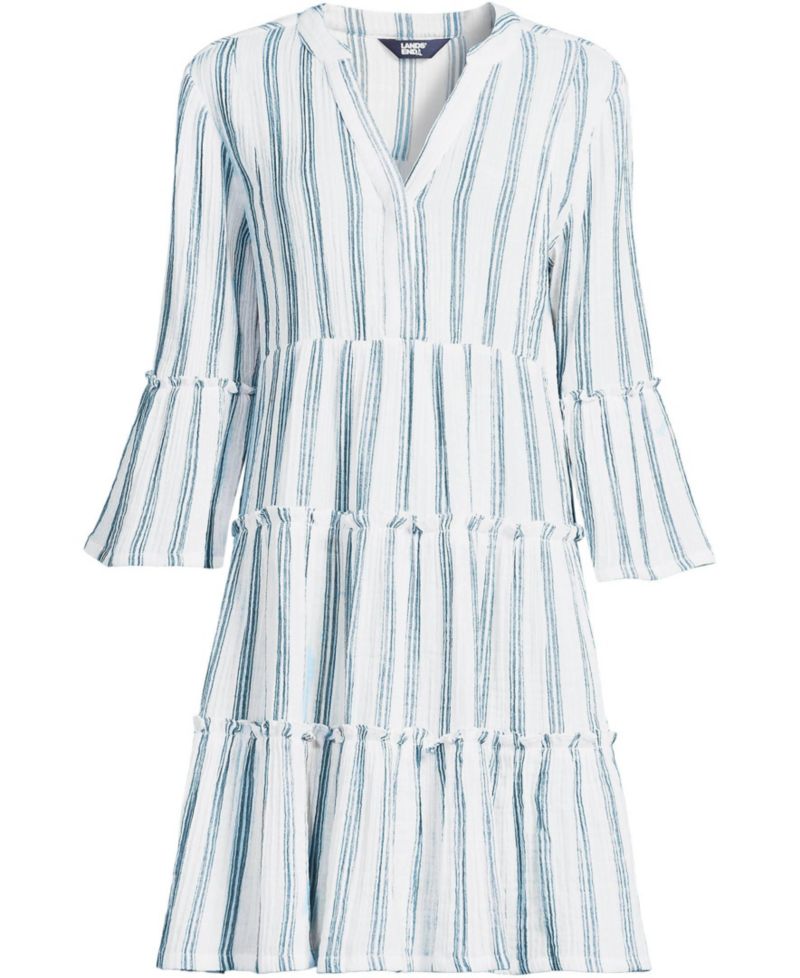 Women's Gauze Tiered Dress