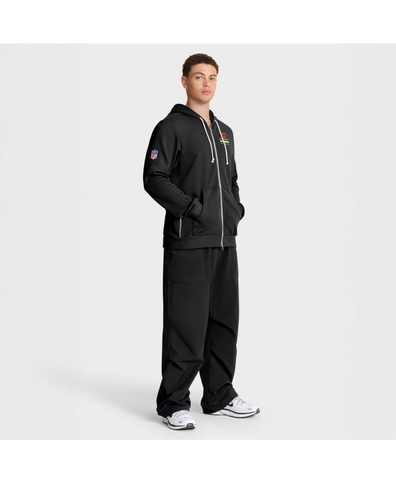 Men's Black Washington Commanders Sideline Standard Issue Utility Player Dri-FIT Full-Zip Hoodie