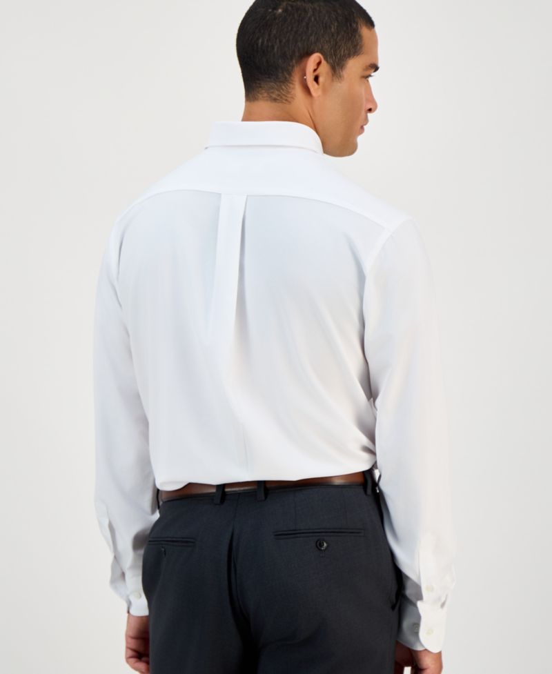 Men's Regular Fit Traveler Dress Shirt