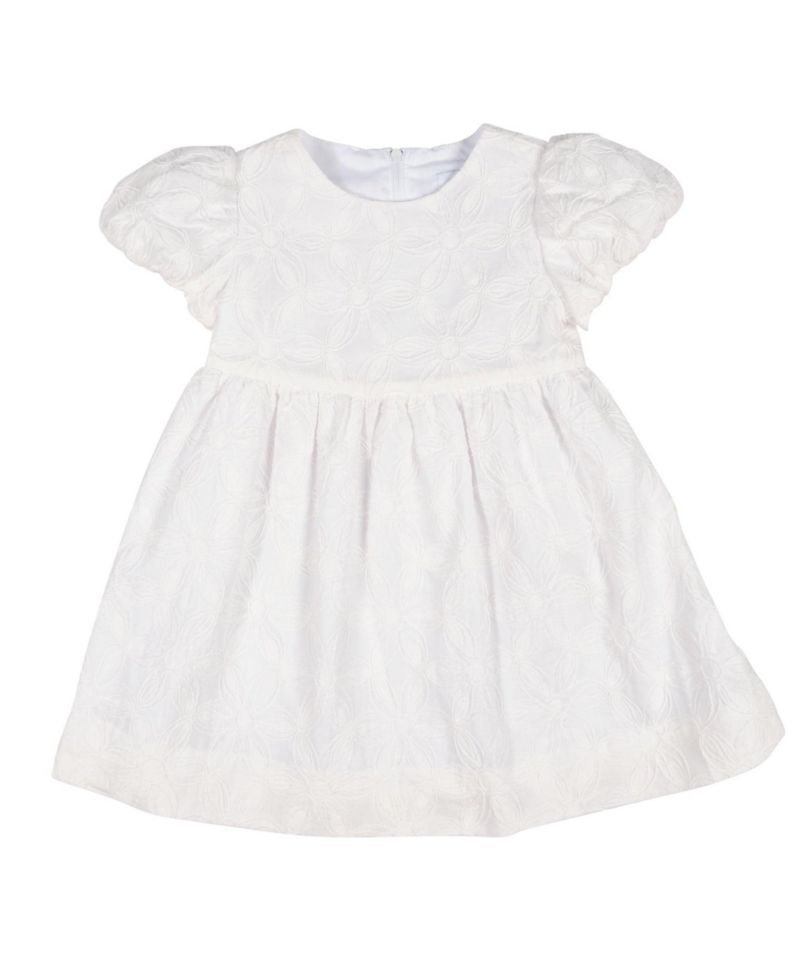 Big Girls 7-8 Embroidered Floral Dress