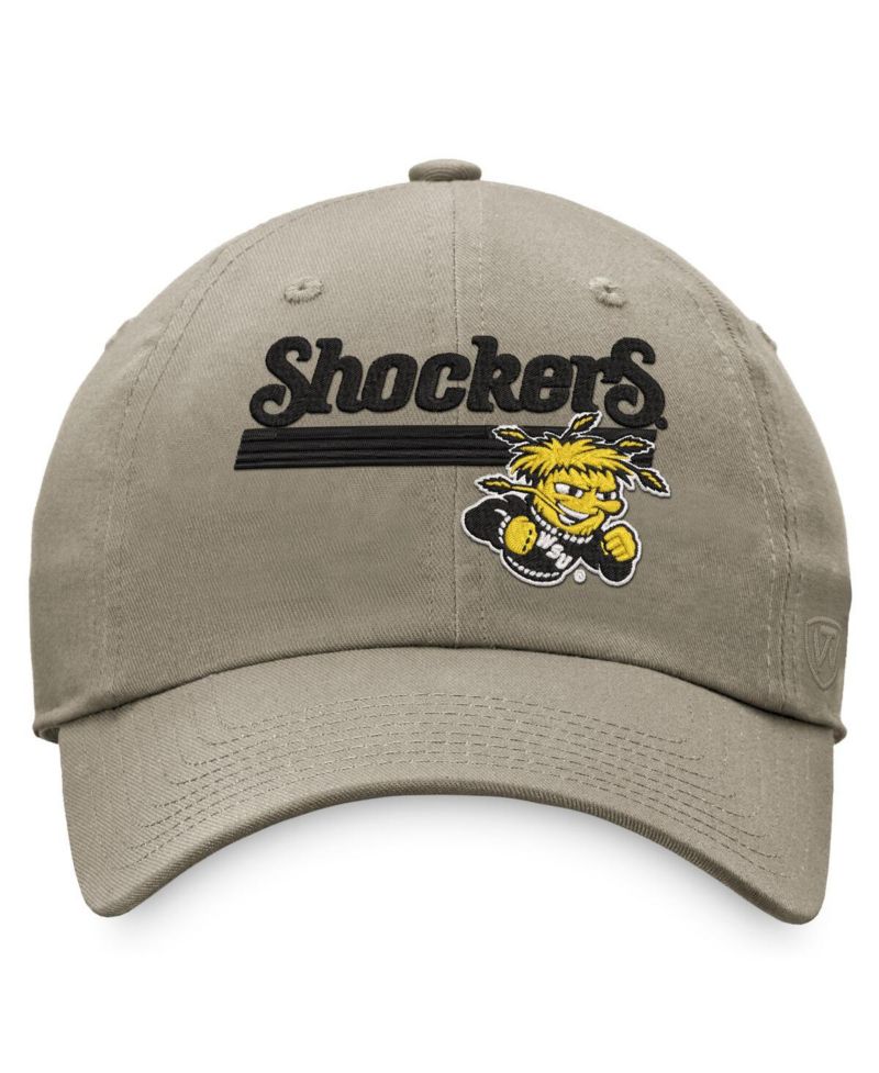 Men's Khaki Wichita State Shockers Slice Adjustable Hat