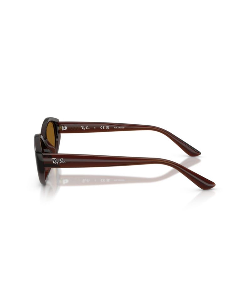 Unisex Geometric Polarized Sunglasses, RB4473D