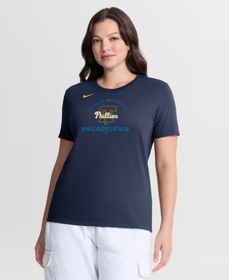 Women's Navy Philadelphia Phillies City Connect Arch T-Shirt