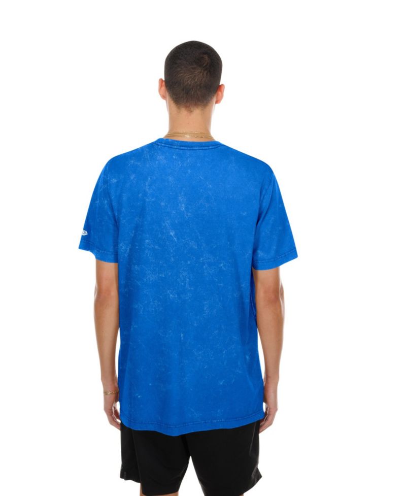 Men's Royal Atlanta Braves Mineral Wash T-Shirt
