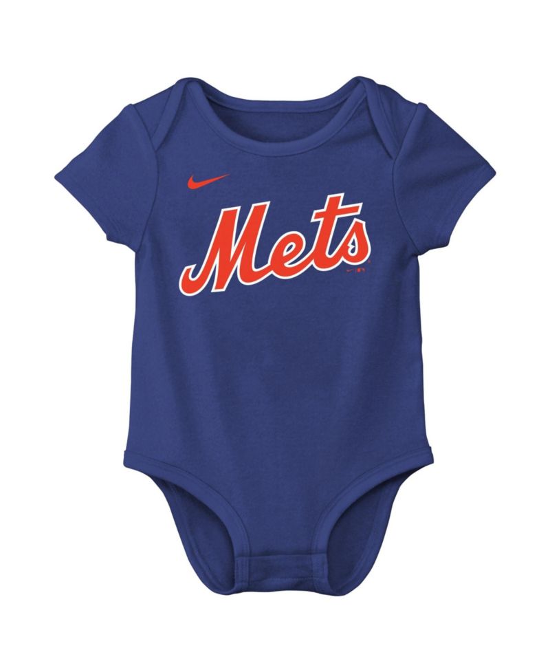 Baby Boys and Girls Juan Soto Royal New York Mets Name & Number Bodysuit