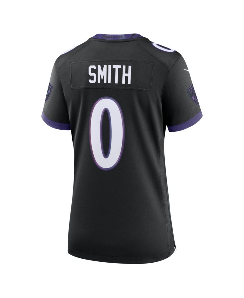 Women's Roquan Smith Black Baltimore Ravens Alternate Game Jersey